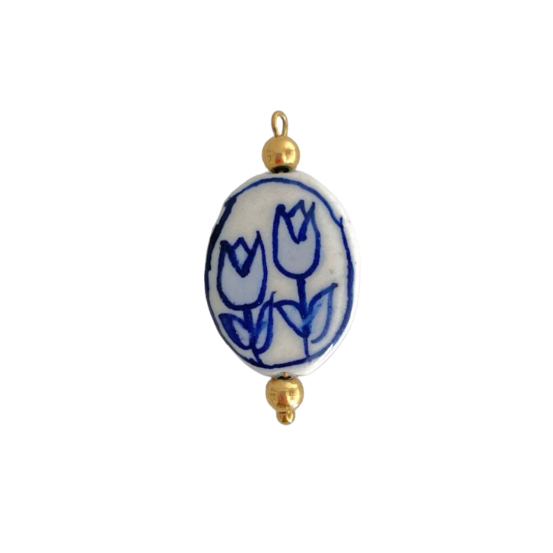 Ceramic Petal Charm