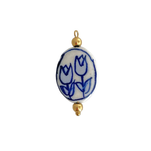 Ceramic Petal Charm